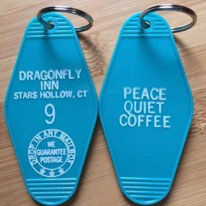 DragonFly Combo GILMORE GIRLS keytag and Notepad